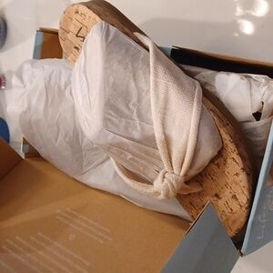 Life Stride Velocity 2.0 Womens Happy Slip-On Cork Flats Thong Sandals Shoes $75